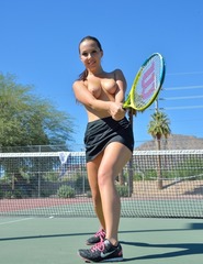 Jenna Play Tennis - 9