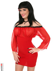 Vivien in red - 1